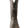 Twisted X Twistex X Men's Ruff Stock Fill-Quill Ostrich Vamp Exotic Western Boot - Broad Square Toe