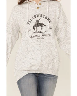 Paramount Network's Yellowstone Women's Bronco Graphic Hooded Pullover
