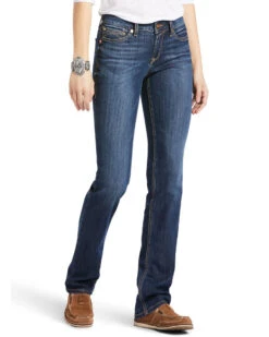 Ariat Women's R.E.A.L. Perfect Rise Analise Stackable Straight Leg Jeans