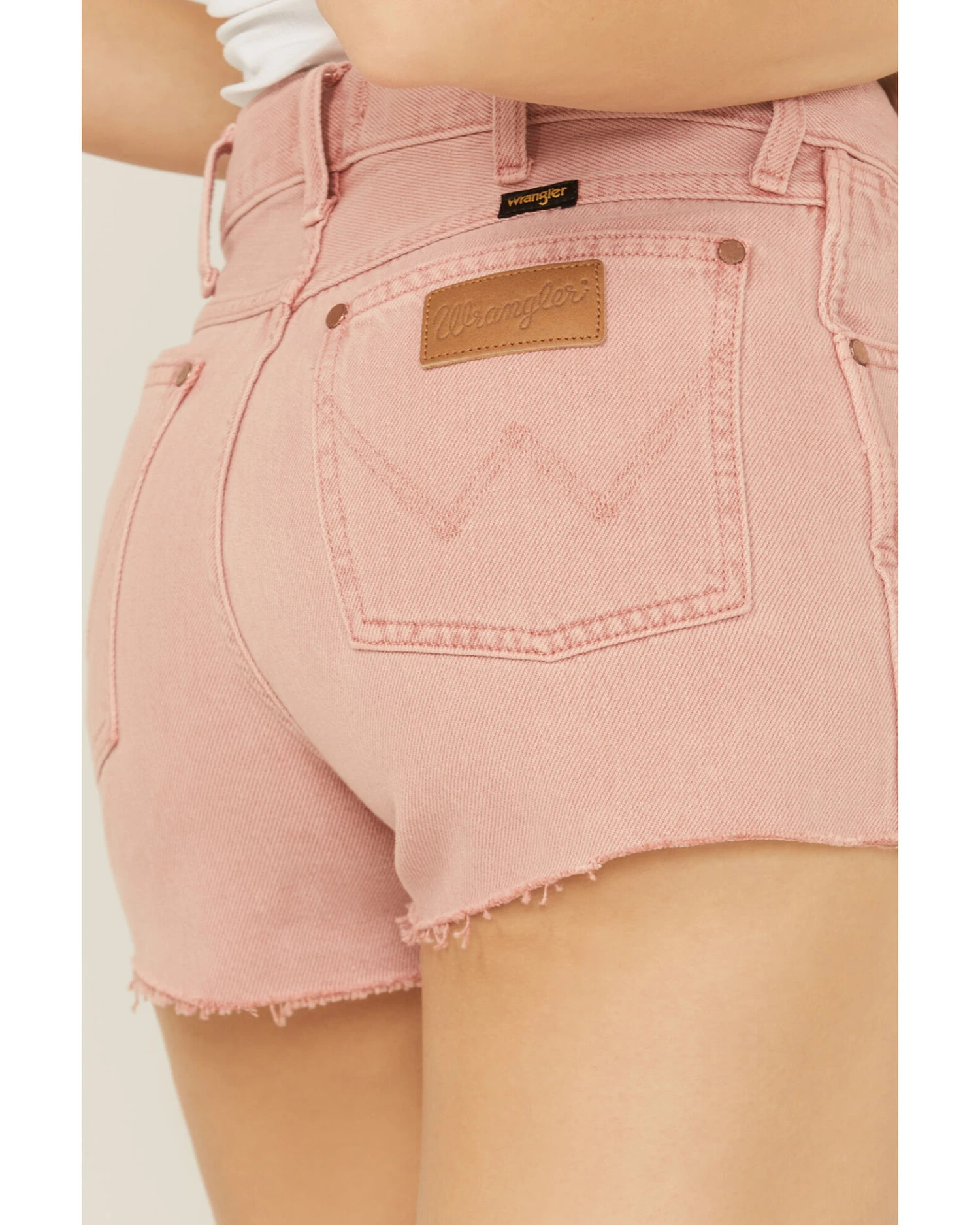 Wrangler Women's High Rise Denim Festival Shorts - Image 3