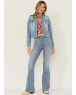 Idyllwind Women's Signature Classic Grapevine Wash Denim Jacket