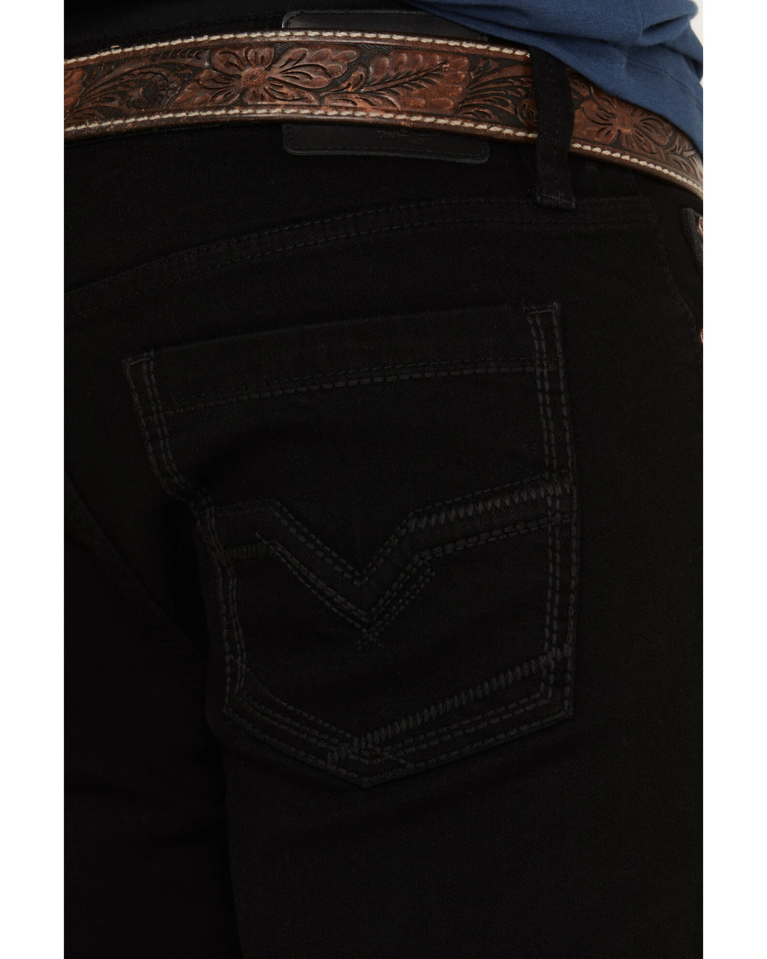 Moonshine Spirit Men's Night Star Stretch Slim Straight Jeans - Image 2