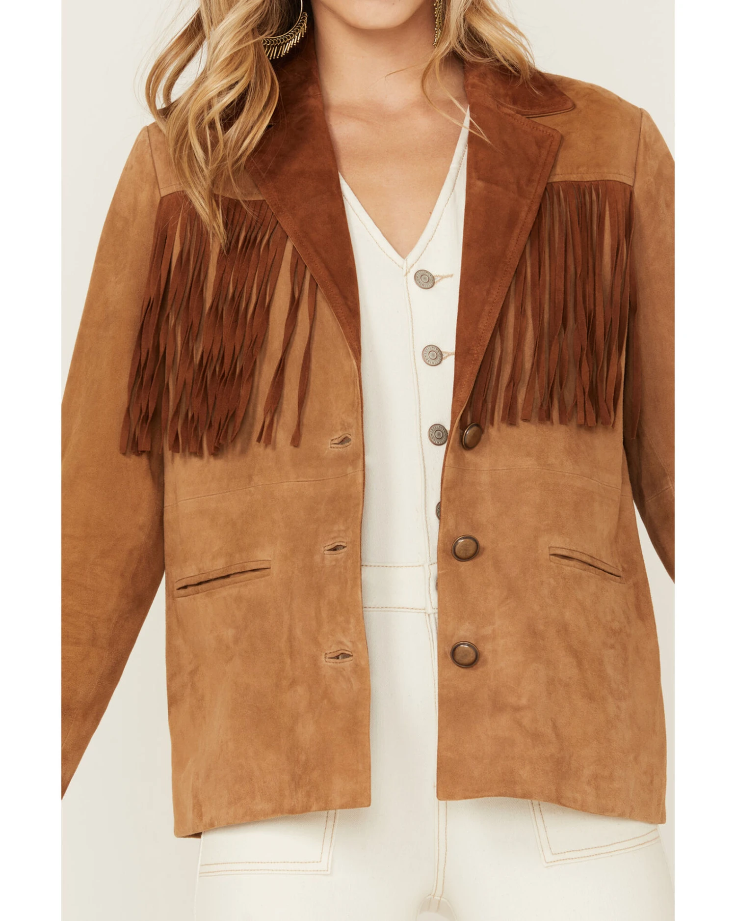 Idyllwind Women's Lena Belle Suede Fringe Jacket - Image 5
