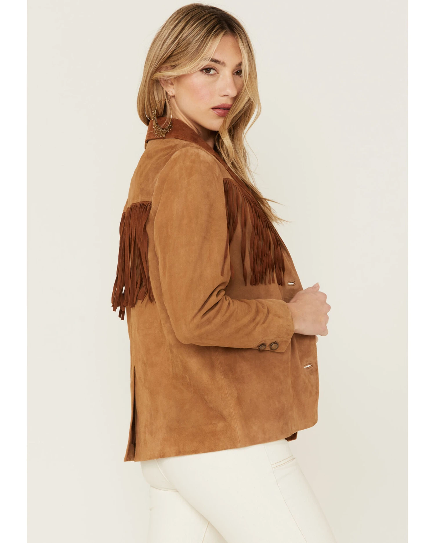 Idyllwind Women's Lena Belle Suede Fringe Jacket - Image 4