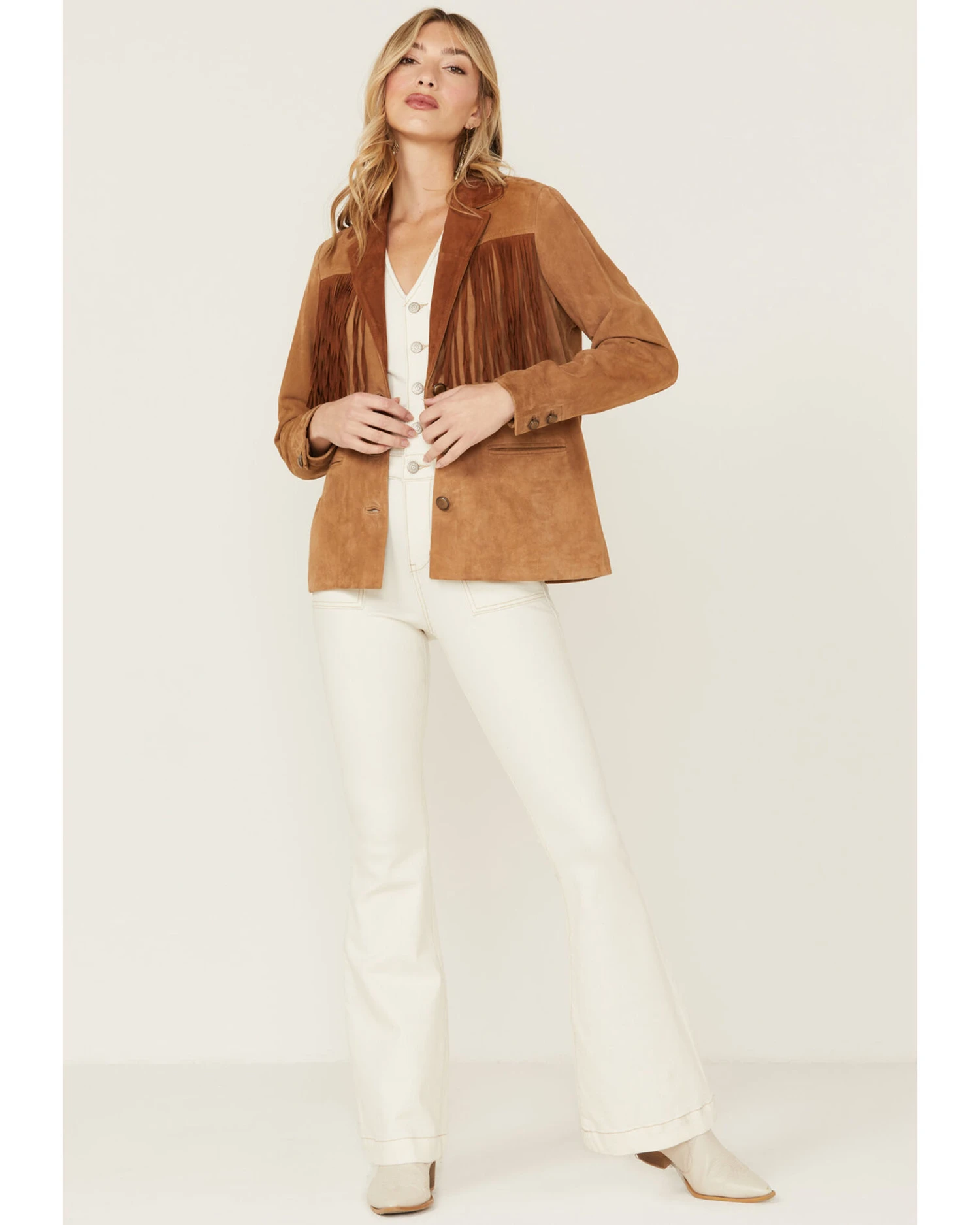 Idyllwind Women's Lena Belle Suede Fringe Jacket