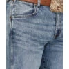 Wrangler Retro Men's Surf Light Acid Wash Stretch Slim Bootcut Jeans