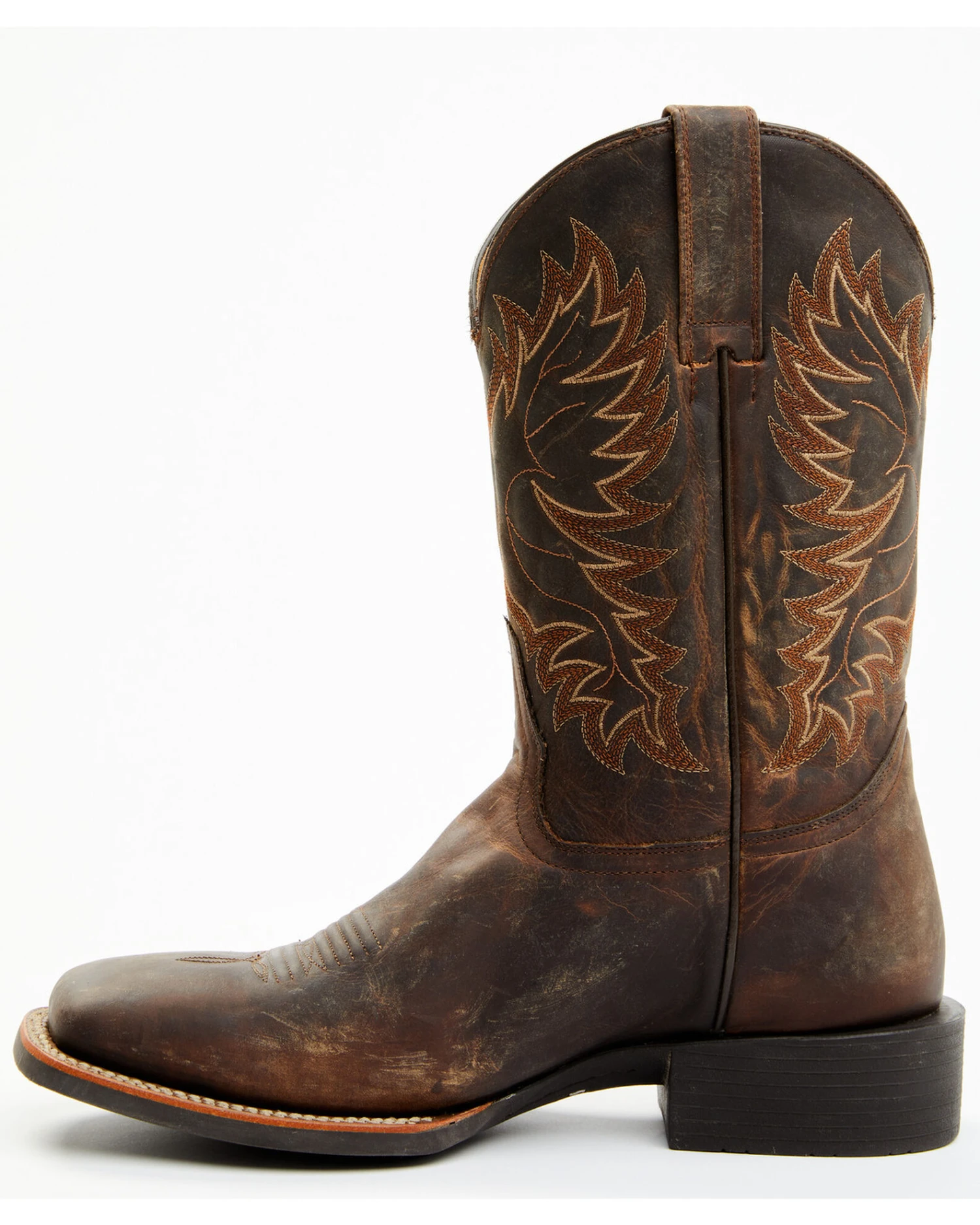 RANK 45 Men's Xero Gravity Western Performance Boots - Broad Square Toe - Image 4