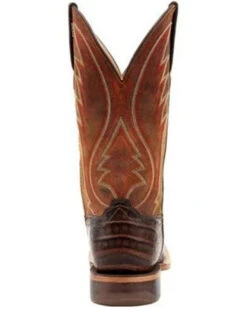 Durango Men's Arena Pro Exotic Caiman Skin Western Boots - Square Toe