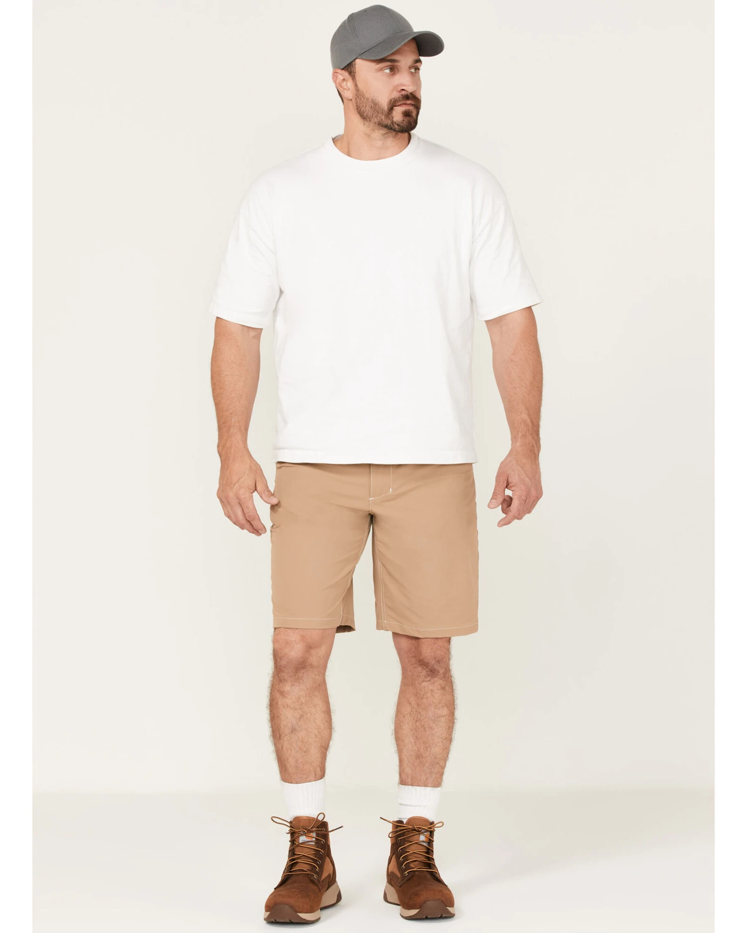 Ariat Men's Incense Khaki Stretch Tek Shorts