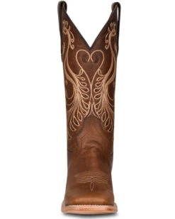 Corral Women's Peacock Embroidery Western Boots - Broad Square Toe