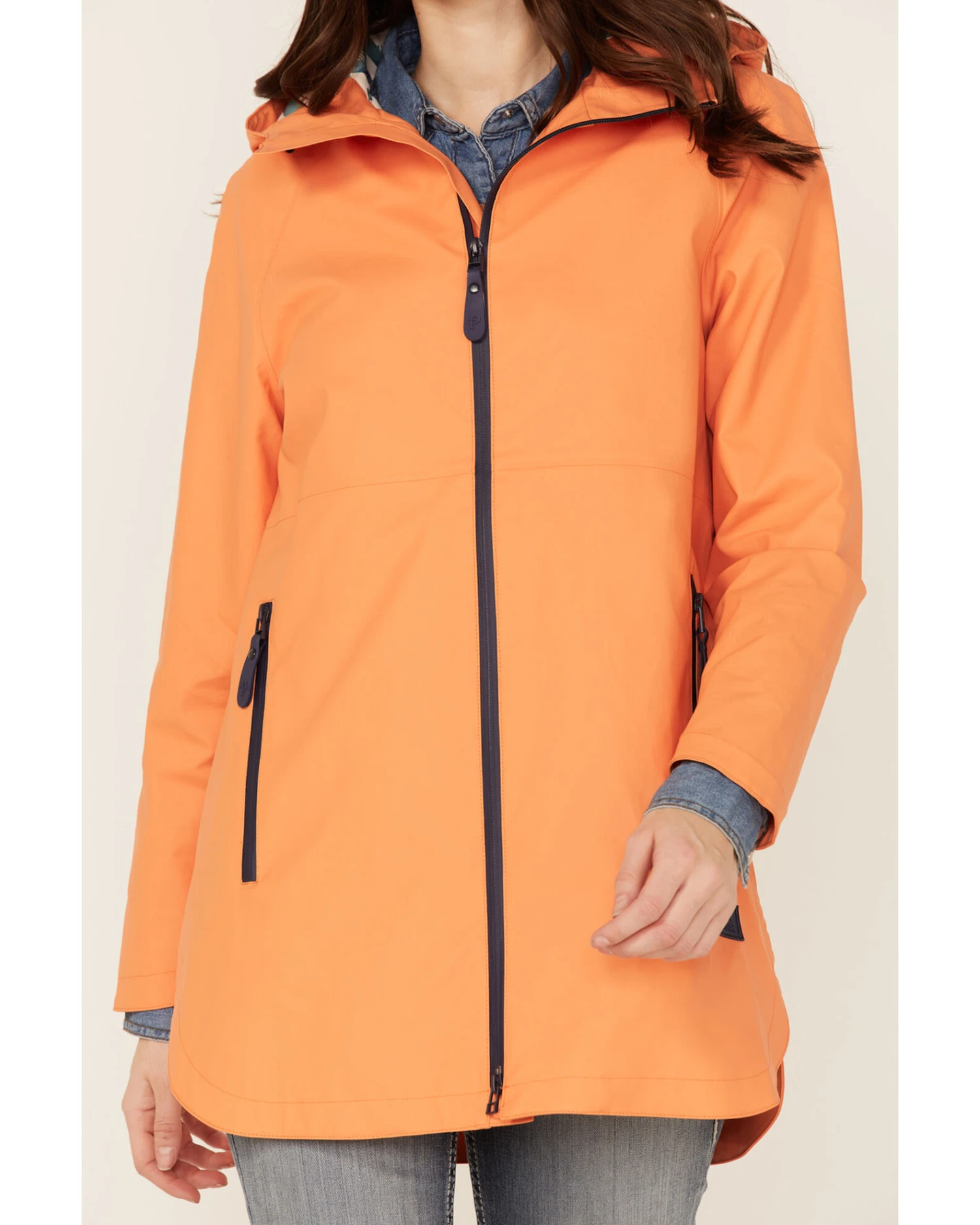 Pendleton Women's Shoalwater Hooded Rain Topper Jacket - Image 3