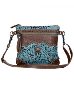 Myra Bag Women's Azure Tooled Bag