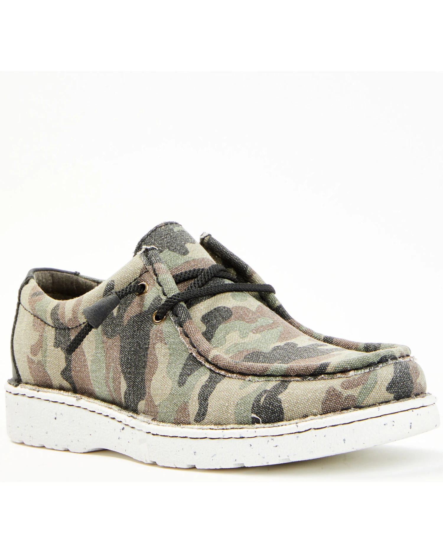 Justin Men's Hazer Camo Print Casual Slip-On Shoes - Moc Toe - Image 3