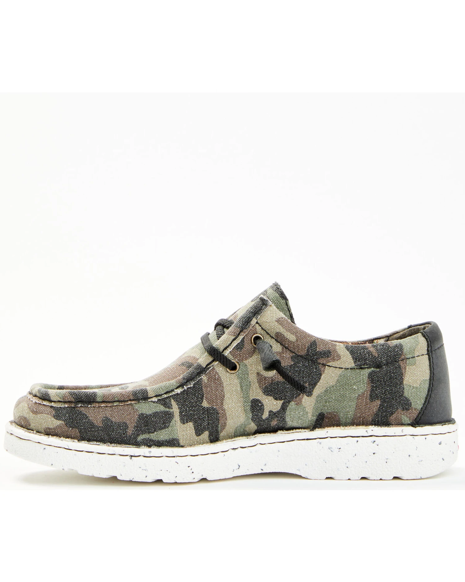 Justin Men's Hazer Camo Print Casual Slip-On Shoes - Moc Toe - Image 6