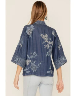 Johnny Was Women's Jacqueline Cropped Kimono