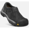 Keen Men's Black Brixten Low Waterproof Slip-On Hiking Shoe