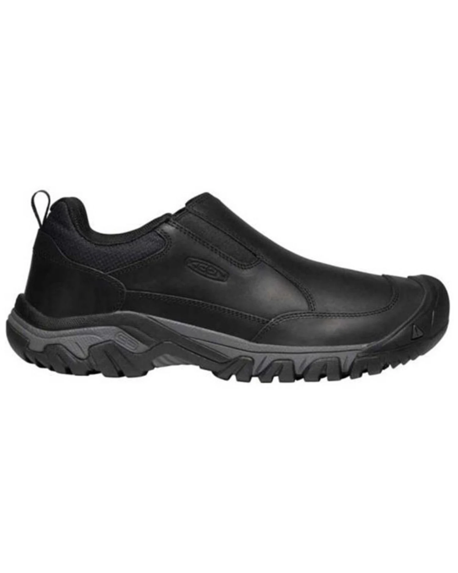 Keen Men's Magnet Black Targhee III Casual Slip-On Hiking Shoe