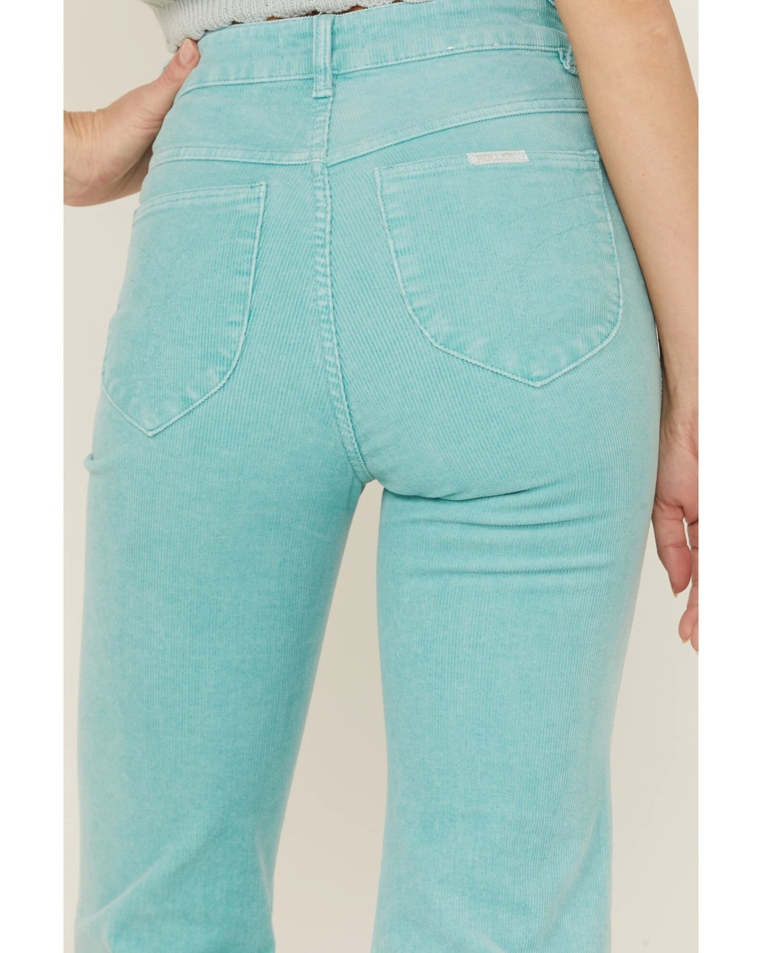 Rolla's Women's High Rise Eastcoast Corduroy Flare Jeans - Image 4