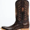 Tanner Mark Men's Shawnee Exotic Caiman Belly Western Boots - Broad Square Toe