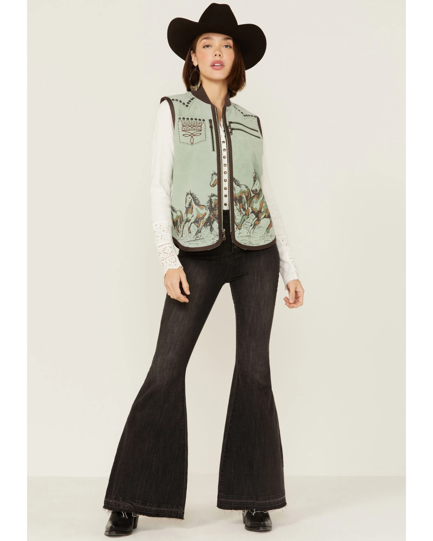 Double D Ranch Women's Wild Ones Vest - Image 4