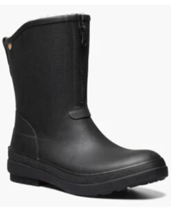 Bogs Women's Amanda II Zipper Rain Work Boots - Round Toe