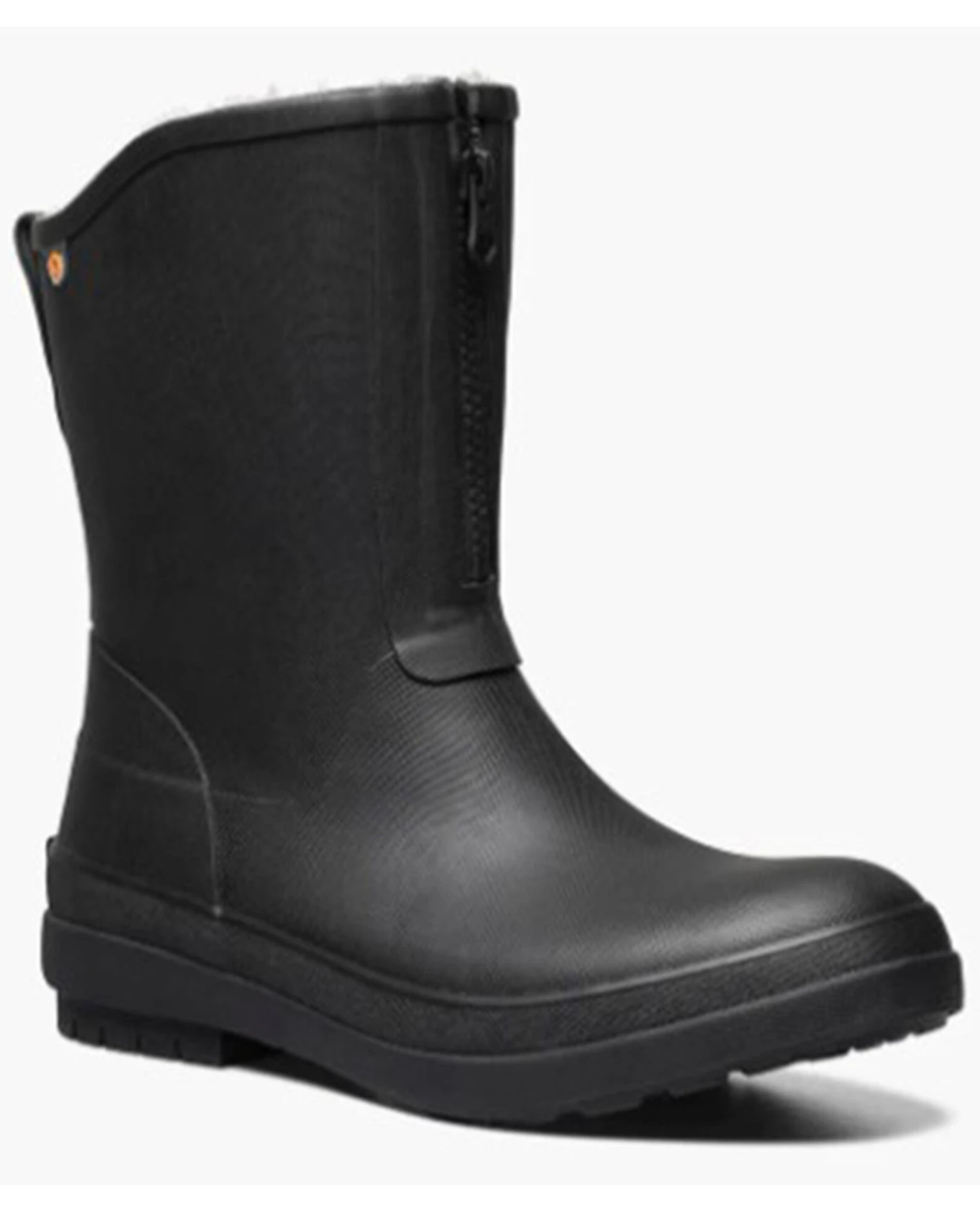 Bogs Women's Amanda II Zipper Rain Work Boots - Round Toe