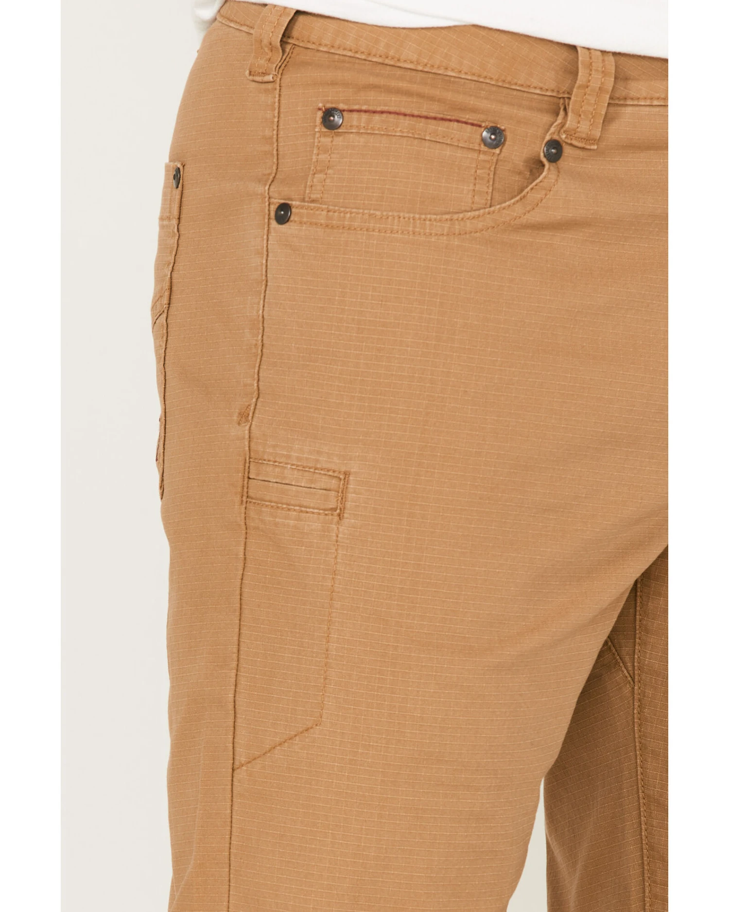 Brothers & Sons Men's Weathered Ripstop Slim Straight Outdoor Pants - Image 2