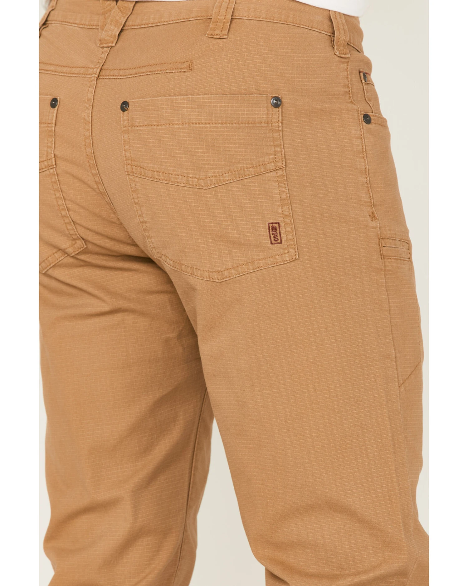 Brothers & Sons Men's Weathered Ripstop Slim Straight Outdoor Pants - Image 4