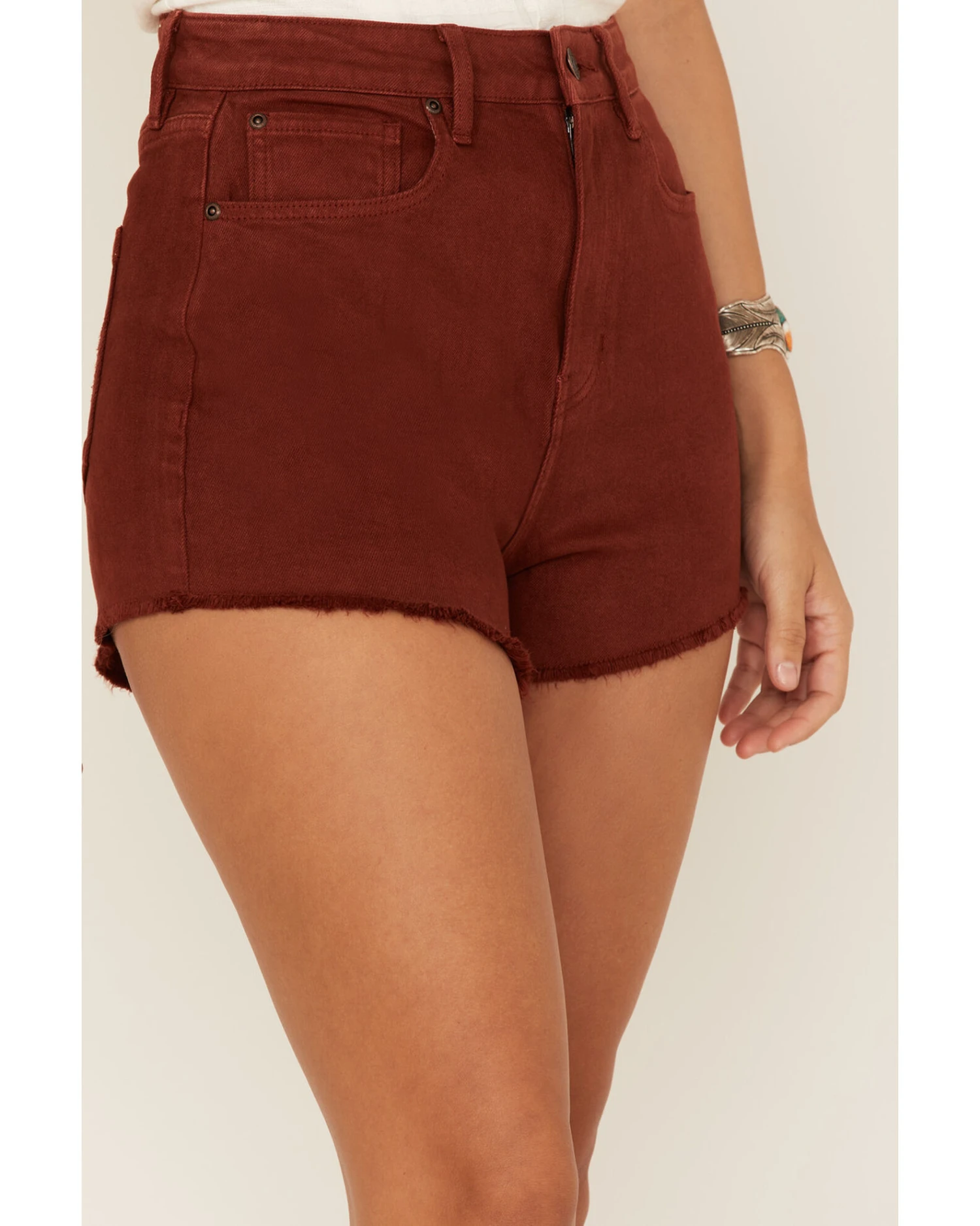 Idyllwind Women's Brady Frayed Hem Shorts - Image 4