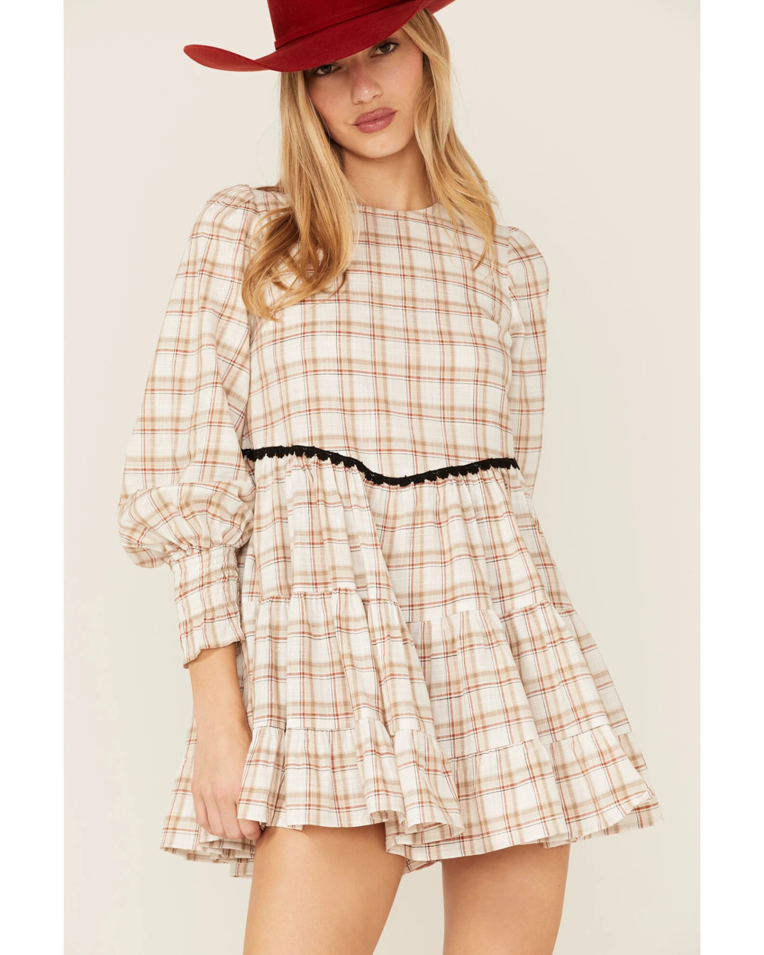Maggie Sweet Women's Lupe Plaid Dress - Image 2