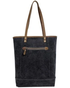 Myra Bag Women's Sooty Specks Canvas & Hair-On Tote Bag