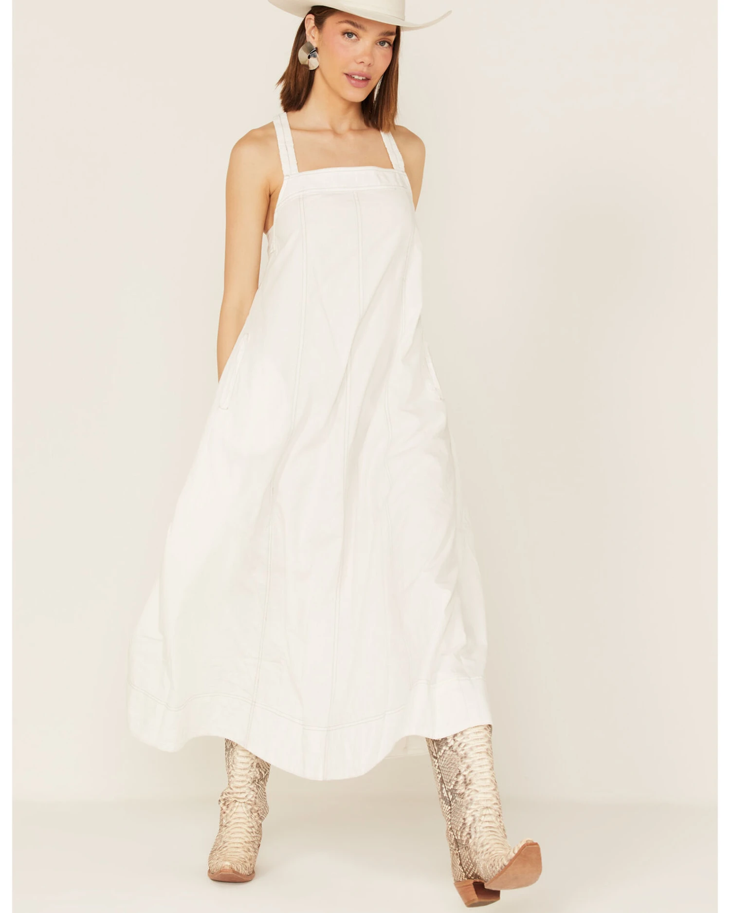 Free People Women's Desert Hearts Apron Dress - Image 3