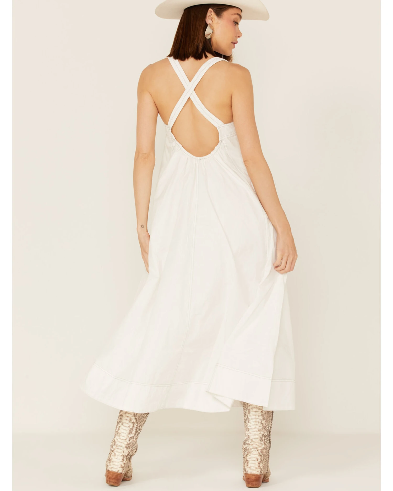 Free People Women's Desert Hearts Apron Dress - Image 4