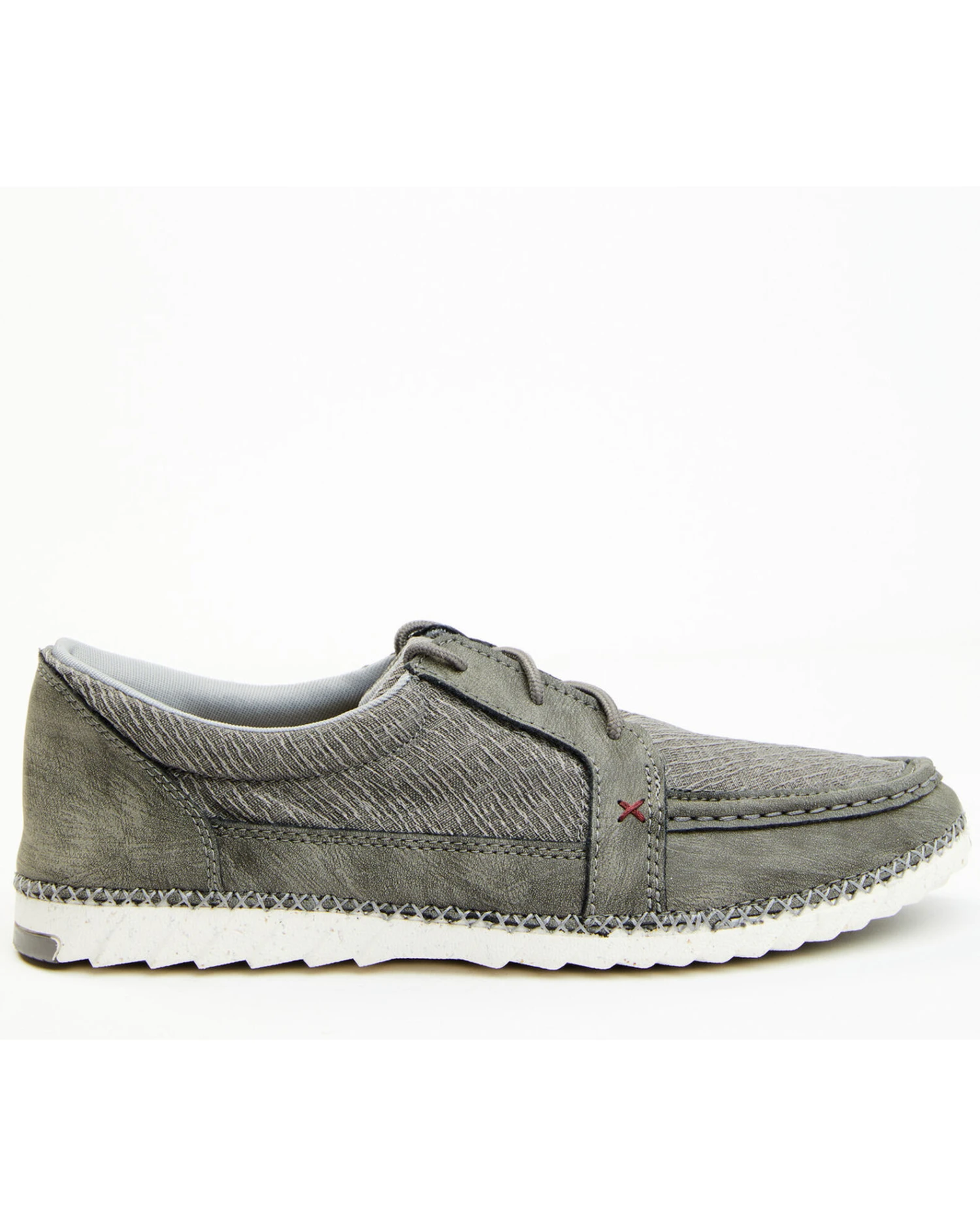 Twisted X Men's Zero X Gray Slip-On Casual Driving Moc - Image 2