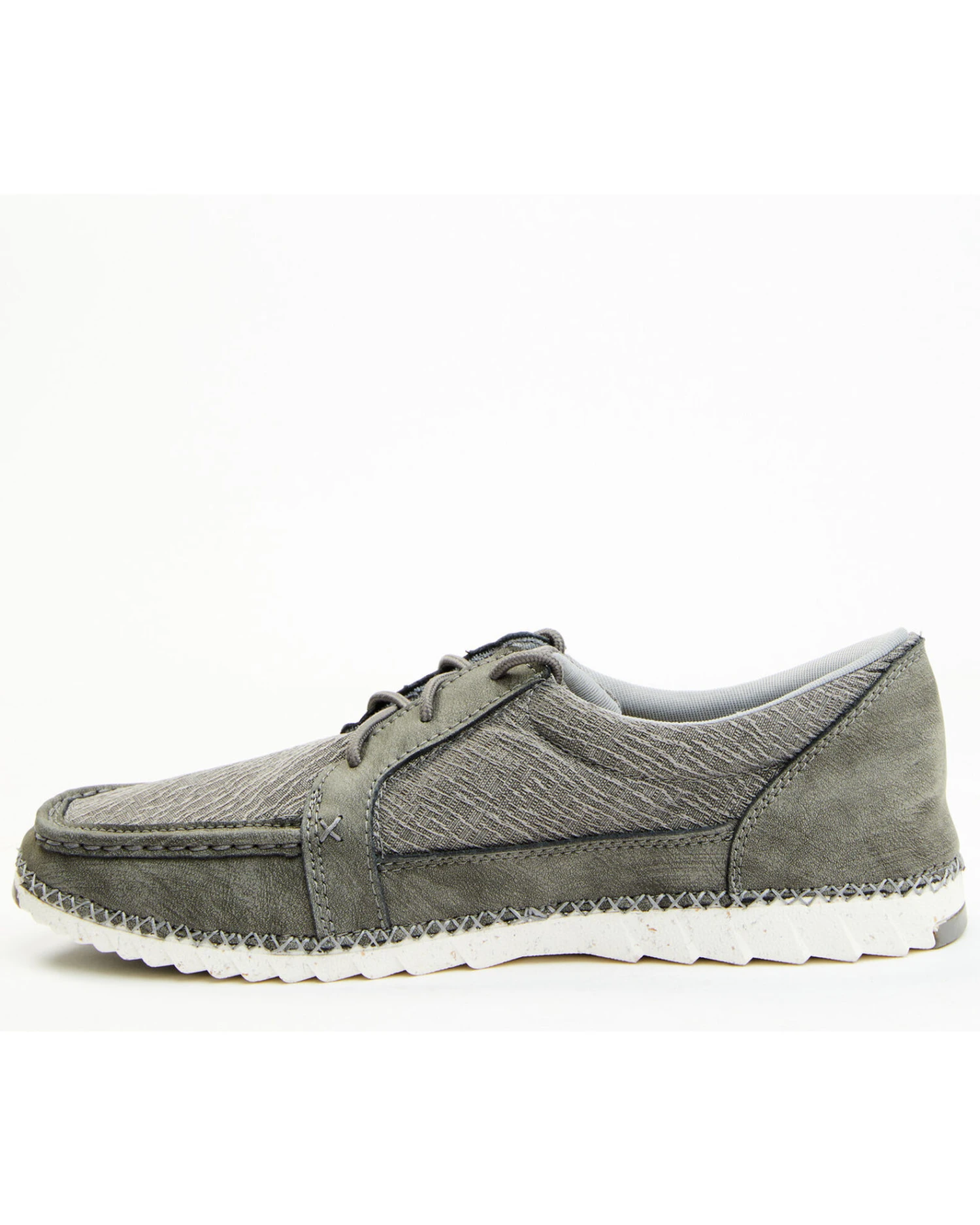 Twisted X Men's Zero X Gray Slip-On Casual Driving Moc - Image 6