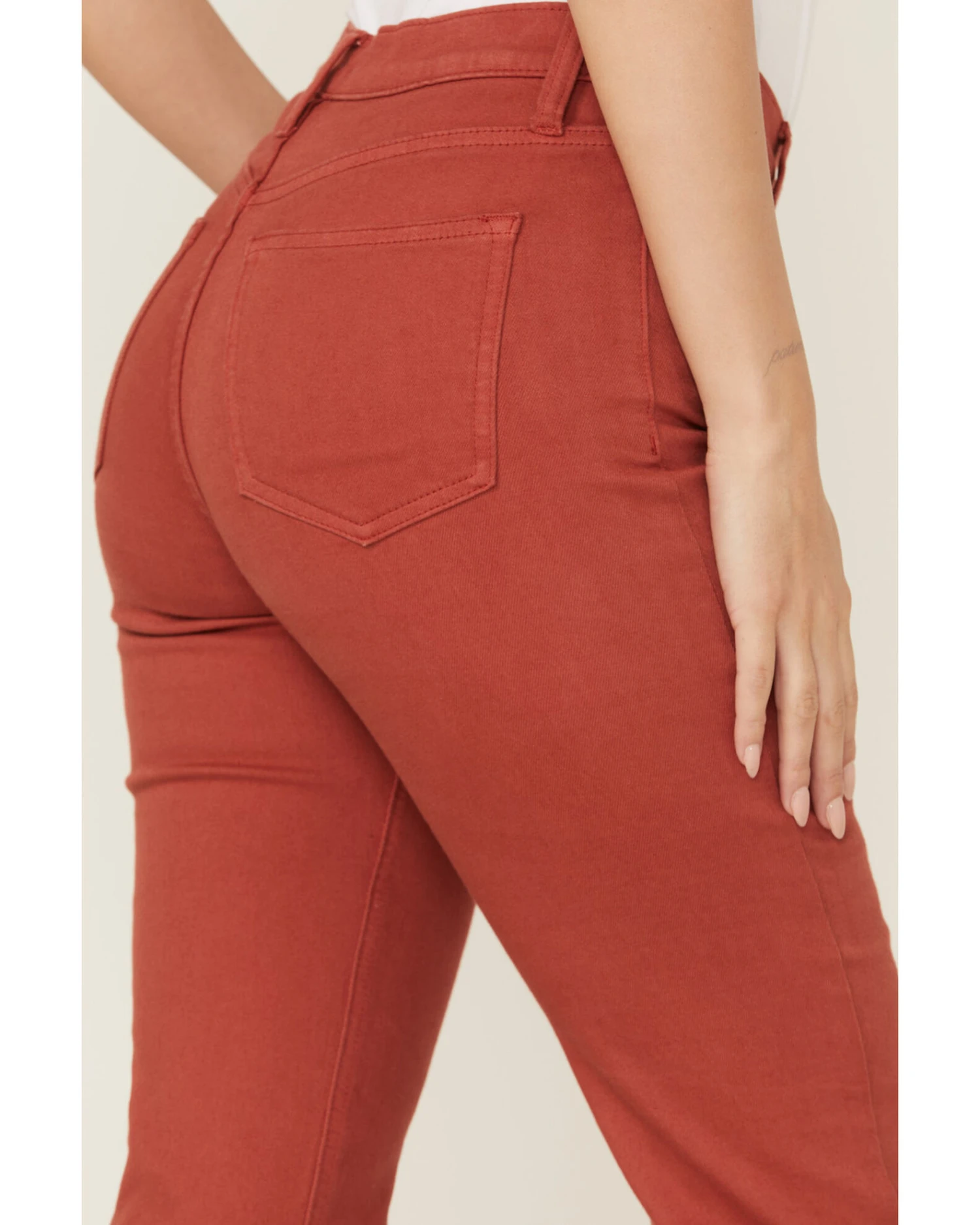Sneak Peek Women's High Rise Bootcut Jeans - Image 2