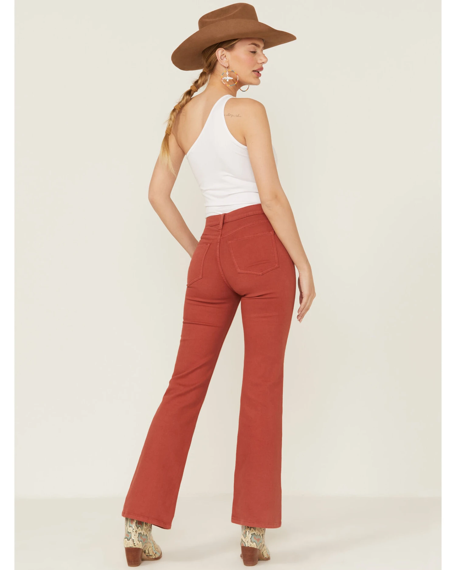 Sneak Peek Women's High Rise Bootcut Jeans