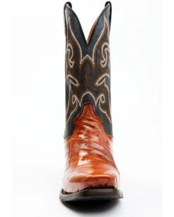 Dan Post Men's Eel Exotic Western Boots - Square Toe
