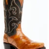 Dan Post Men's Camel Eel Exotic Western Boots - Square Toe
