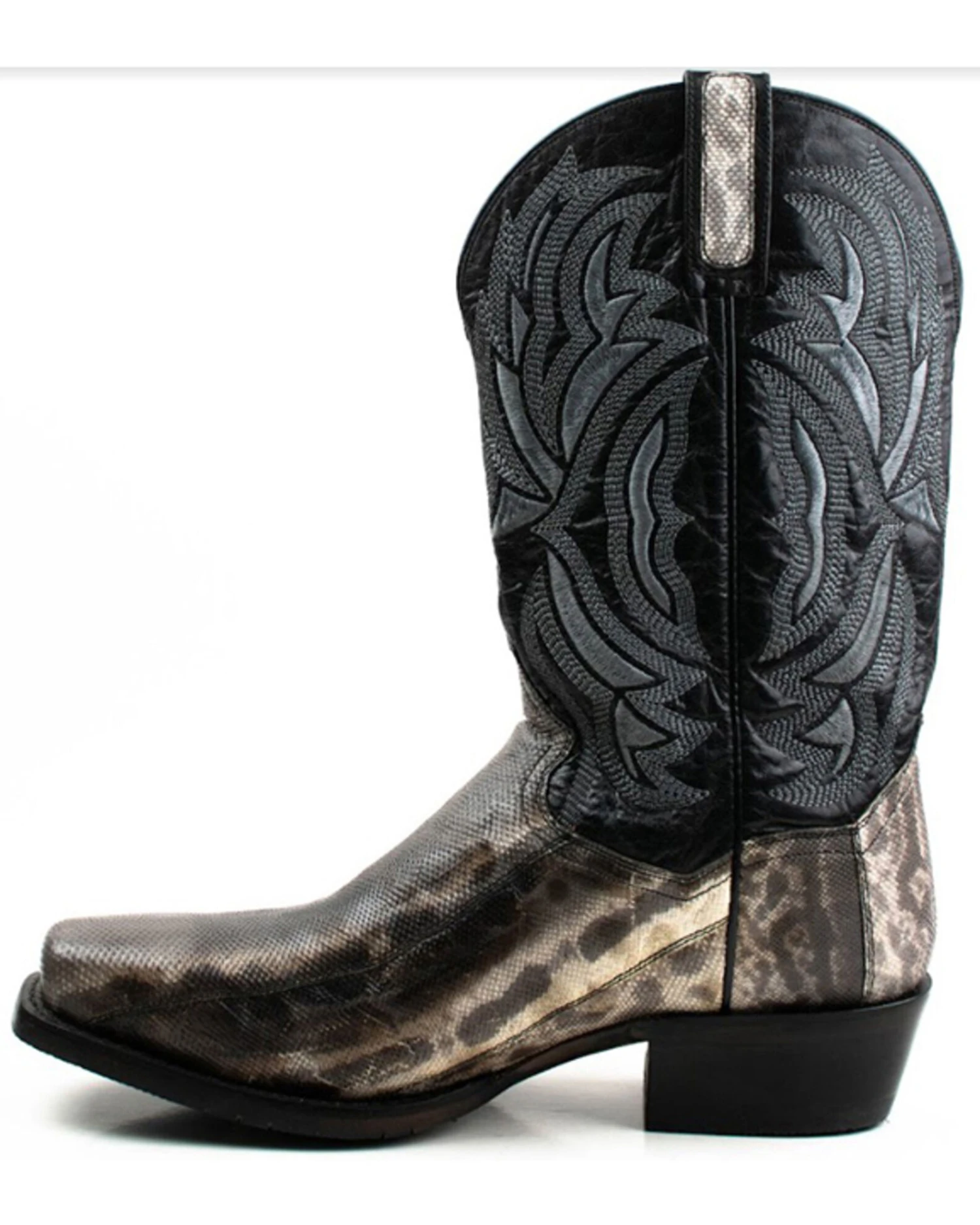 Dan Post Men's Karung Snake Exotic Western Boots - Square Toe - Image 6