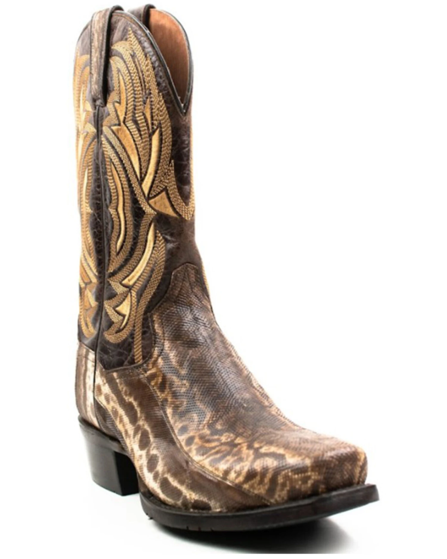 Dan Post Men's Kauring Snake Exotic Western Boots - Square Toe - Image 2