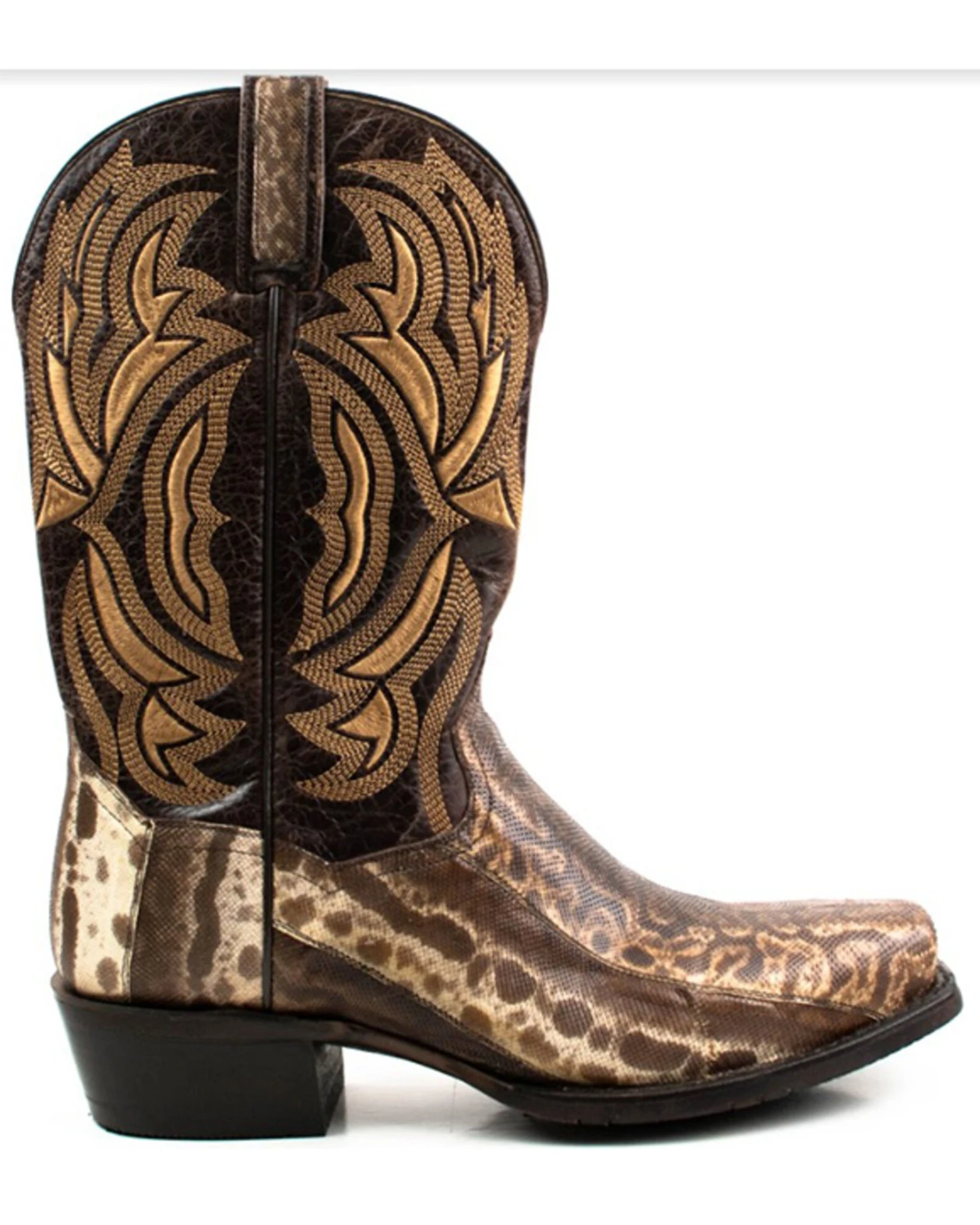 Dan Post Men's Kauring Snake Exotic Western Boots - Square Toe - Image 5