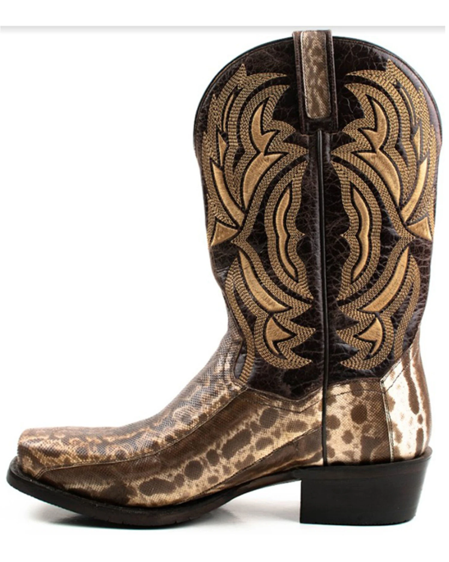Dan Post Men's Kauring Snake Exotic Western Boots - Square Toe - Image 4
