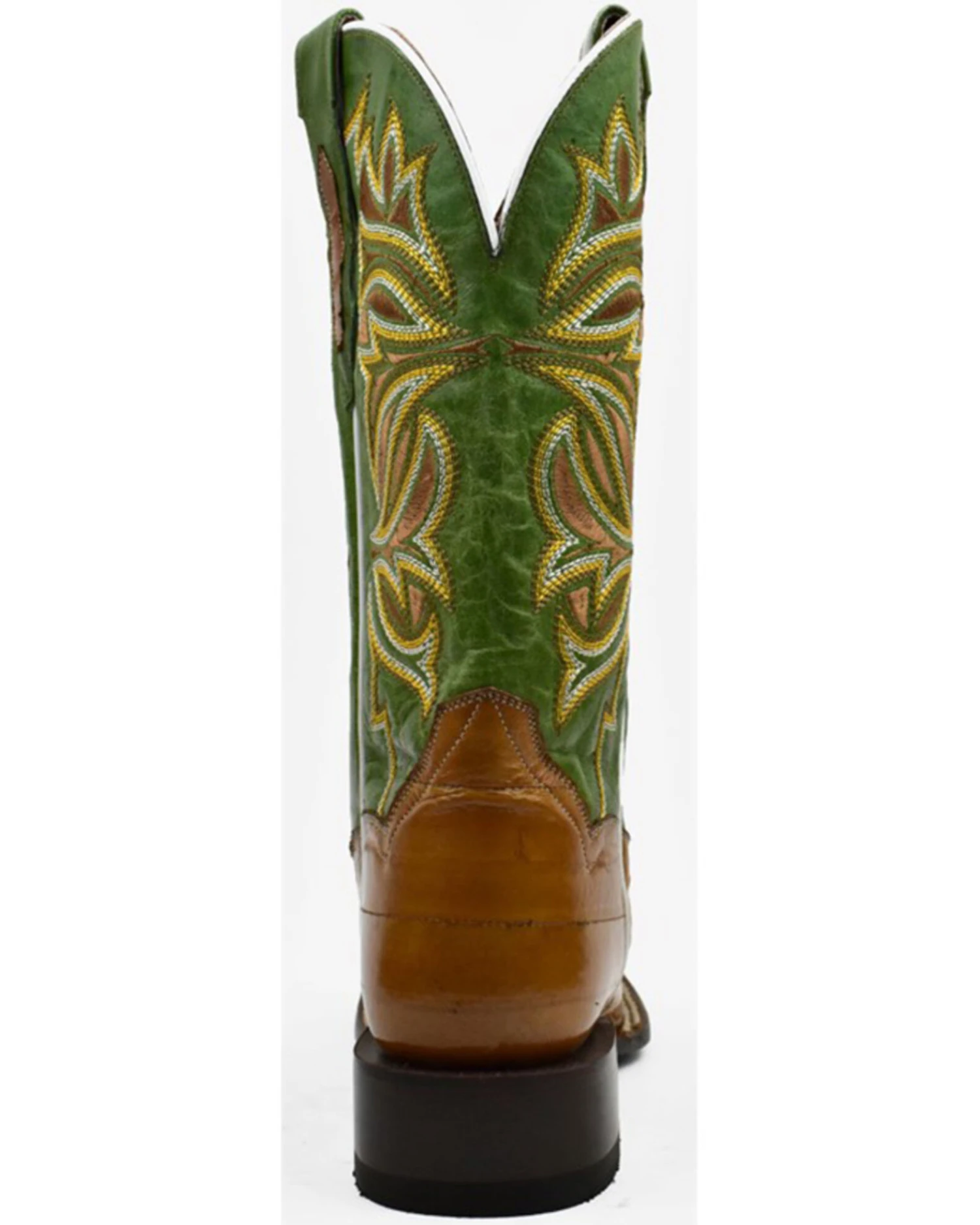 Dan Post Women's Exotic Eel Skin Western Boot - Broad Square Toe - Image 3