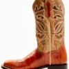 Dan Post Women's Peanut Exotic Eel Western Boot - Broad Square Toe