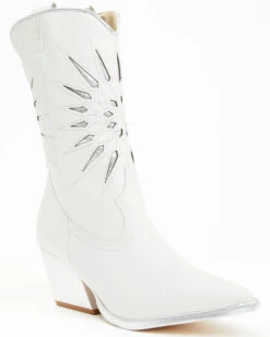 Golo Women's Mae Sun Inlay Western Fashion Boots - Snip Toe