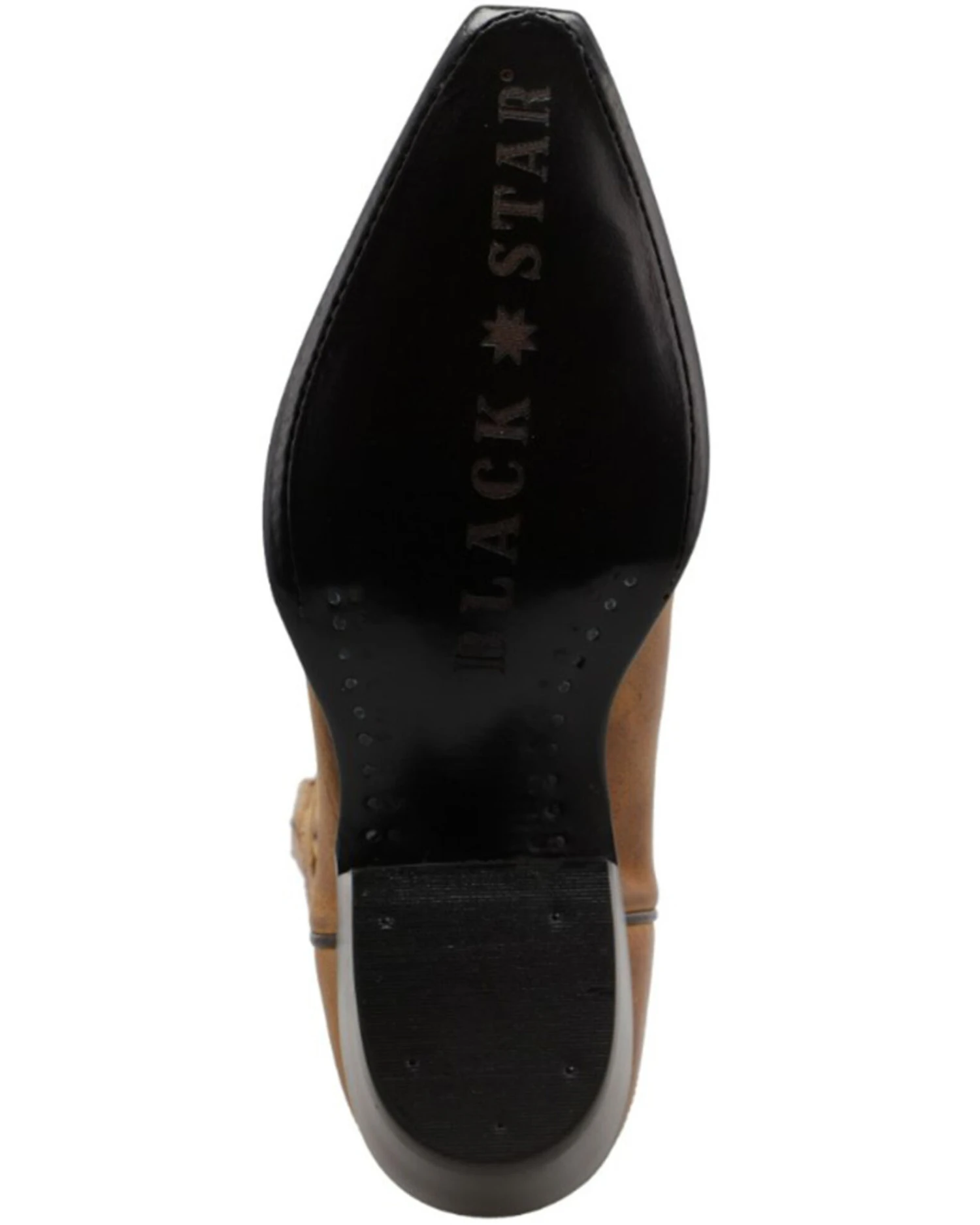 Black Star Women's CellSole Studded Leather Western Boots - Snip Toe - Image 2