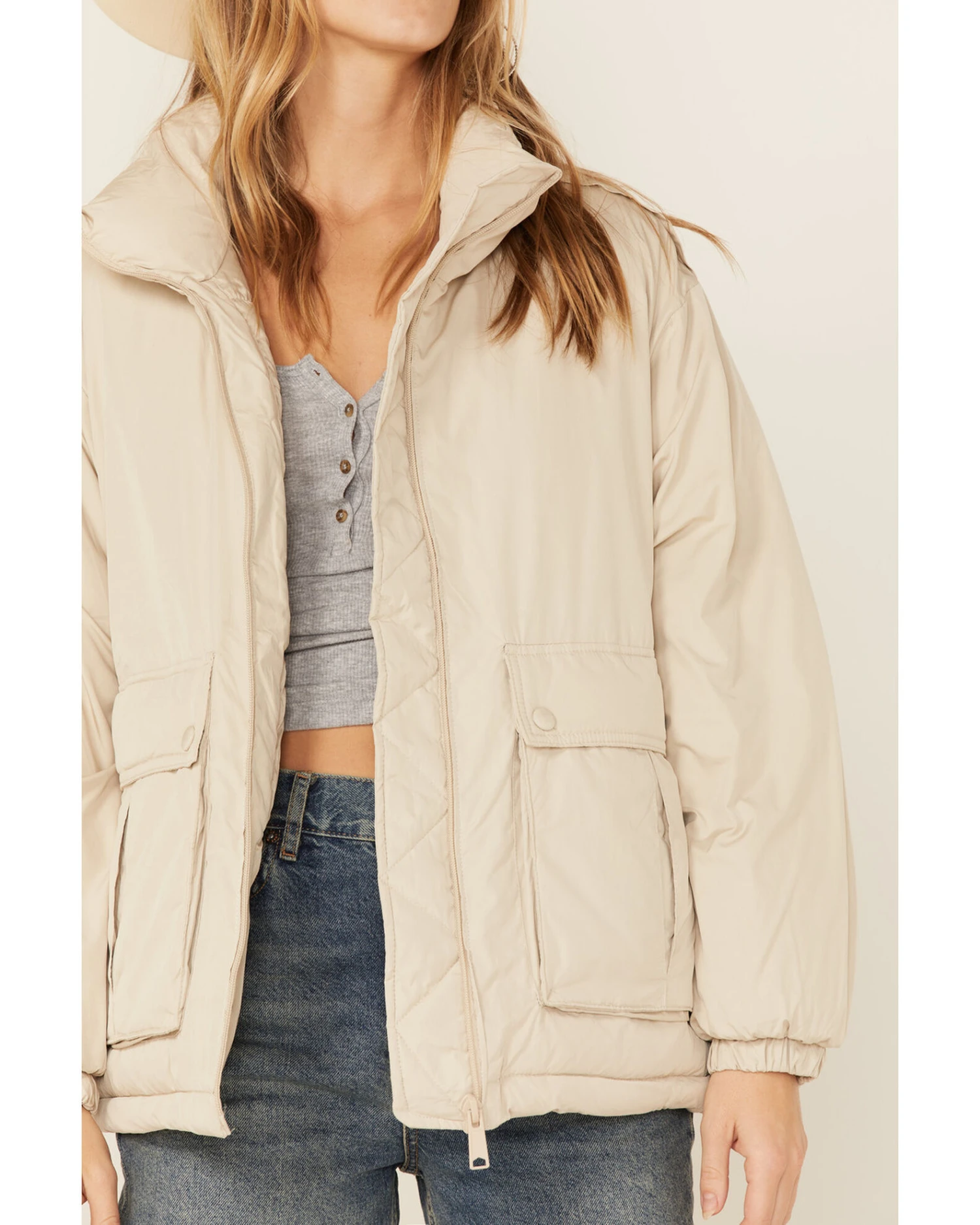 Free People Women's Duvet Bomber Jacket - Image 2