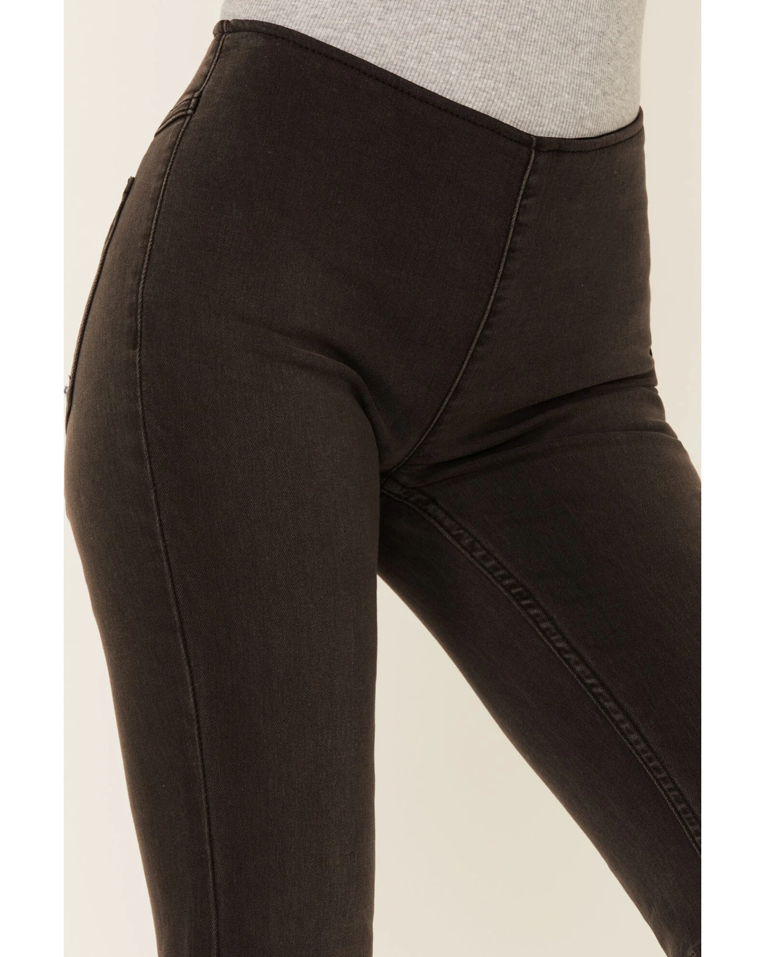 Free People Women's Penny Lane Pull On Flare Jeans - Image 2