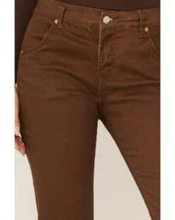 Ranch Dress'n Women's Bandera Southwestern Border Print Flare Jeans